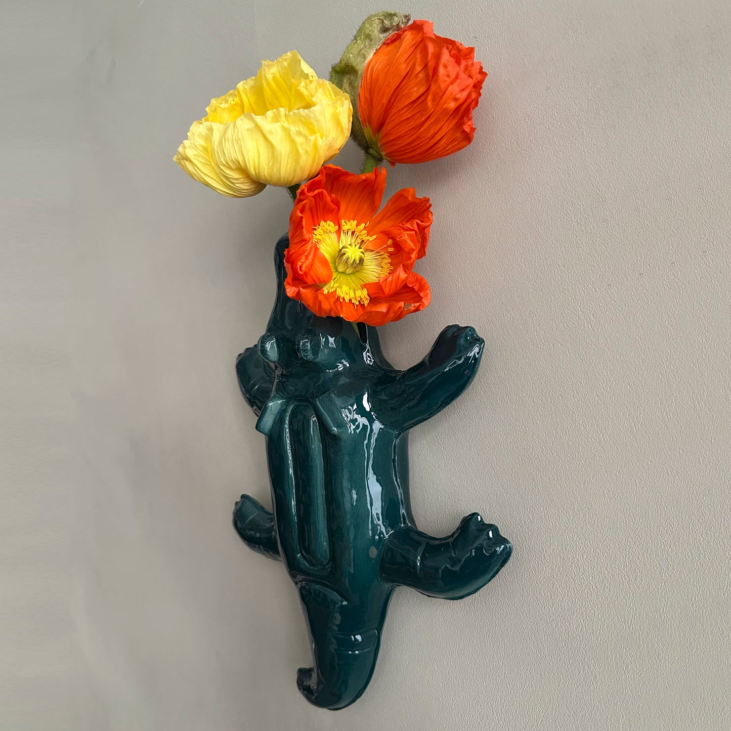 Grand Vase Mural Bouée Crocodile
