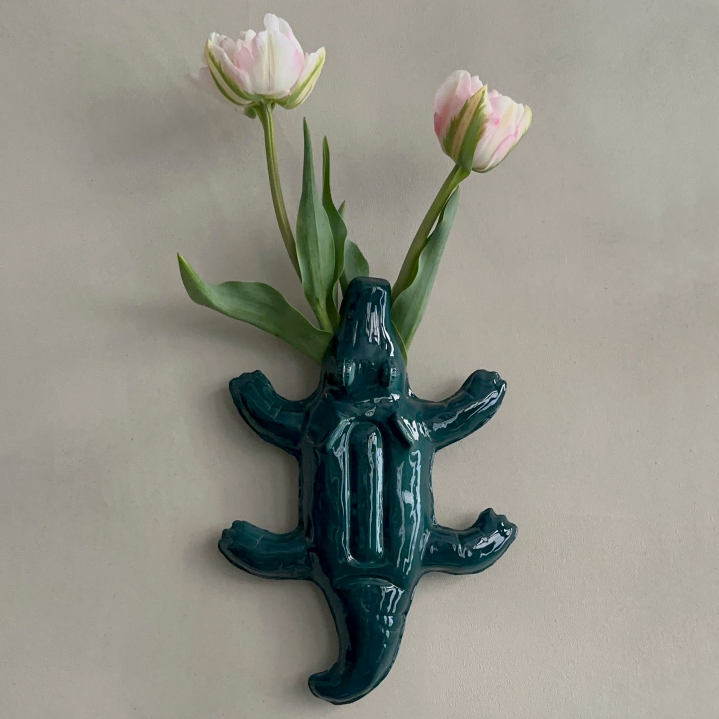 Grand Vase Mural Bouée Crocodile