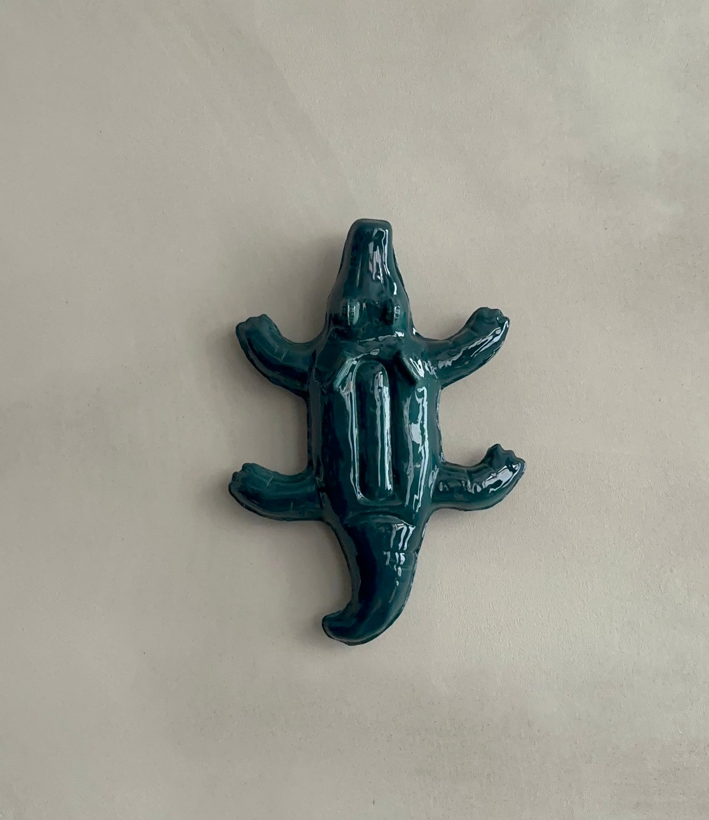 Grand Vase Mural Bouée Crocodile