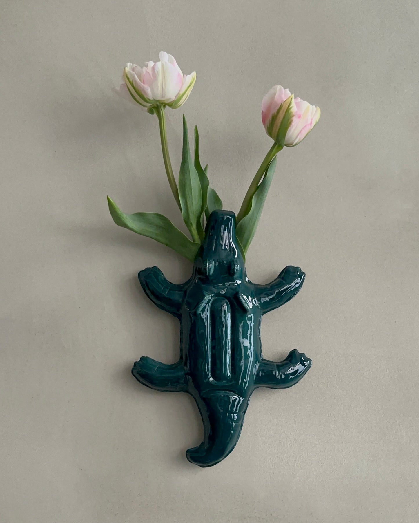 Grand Vase Mural Bouée Crocodile