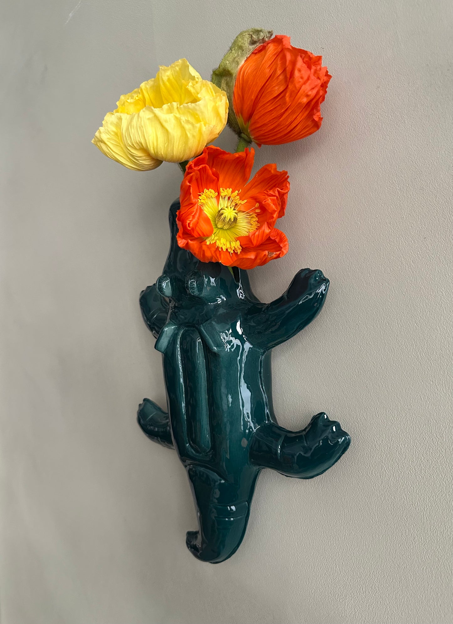Grand Vase Mural Bouée Crocodile
