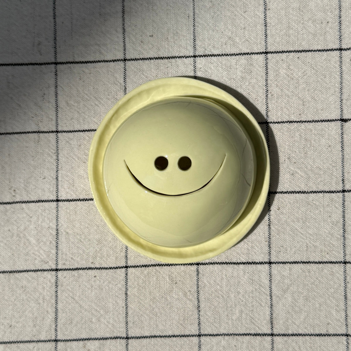 Porte-Encens Smiley Jaune