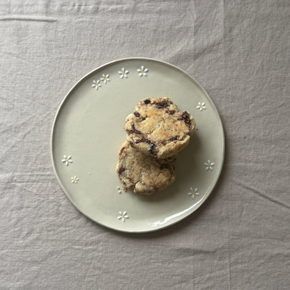Assiette à Dessert Fleurs