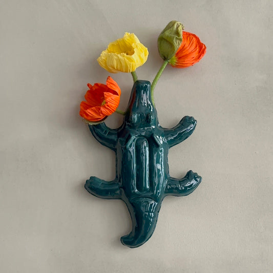Grand Vase Mural Bouée Crocodile