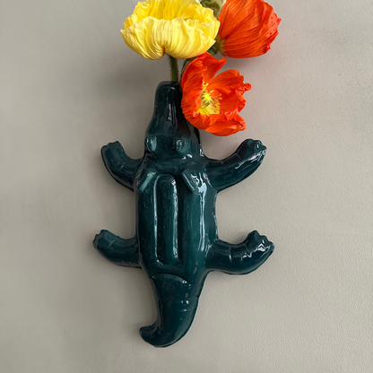 Grand Vase Mural Bouée Crocodile