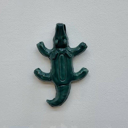 Petit Vase Mural Bouée Crocodile