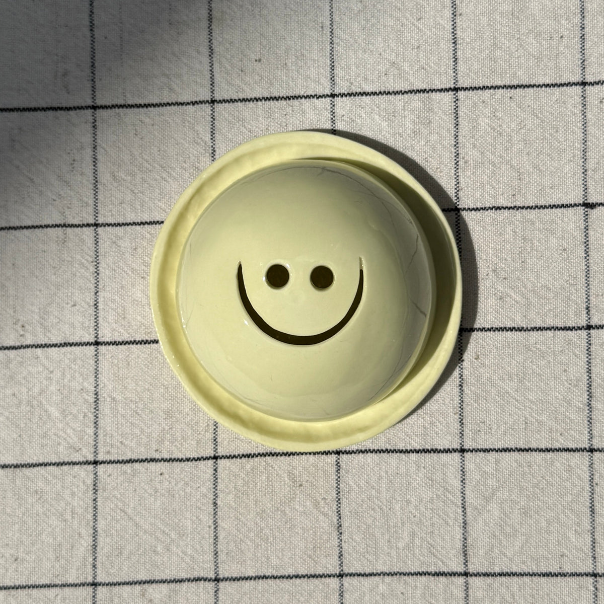 Porte-Encens Smiley Jaune