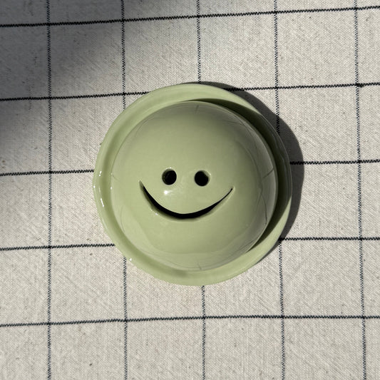 Porte-Encens Smiley Vert
