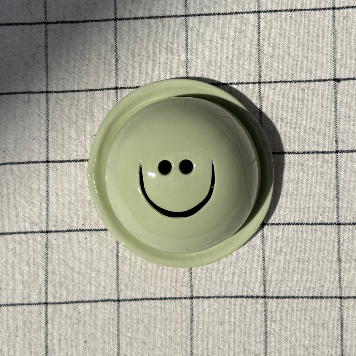 Porte-Encens Smiley Vert