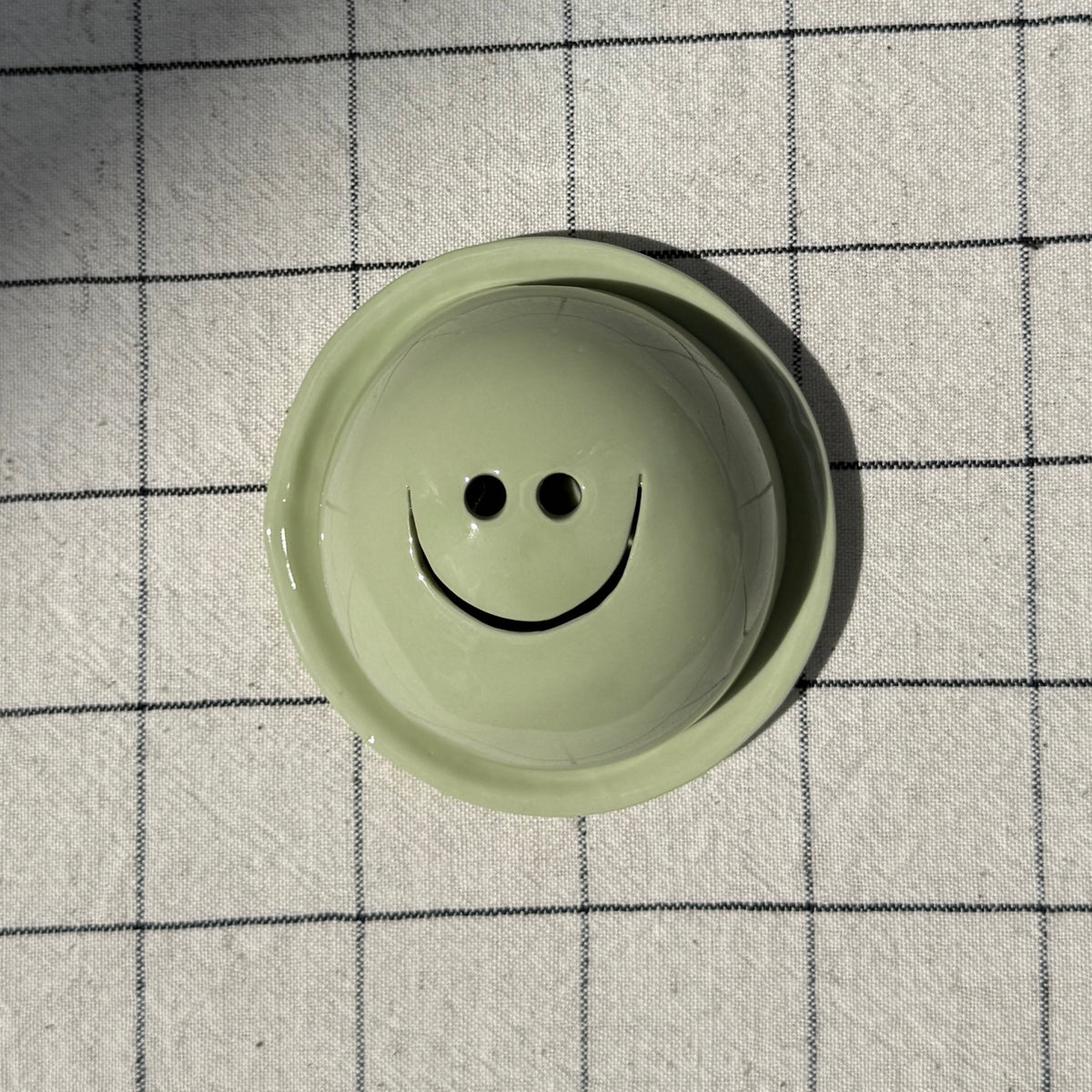Porte-Encens Smiley Vert