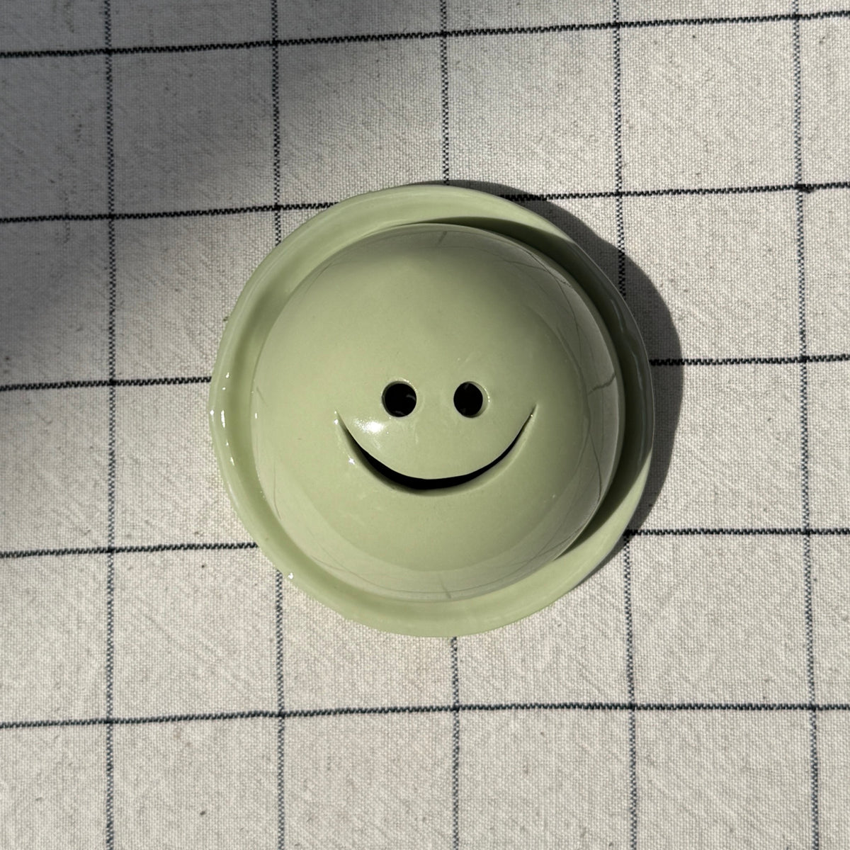Porte-Encens Smiley Vert