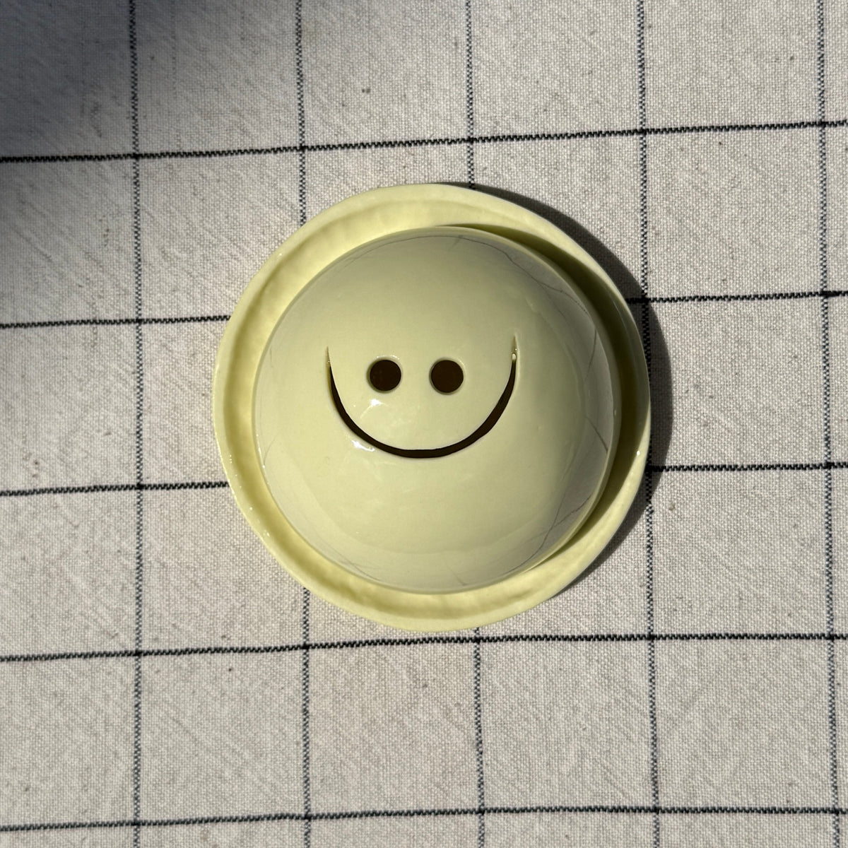 Porte-Encens Smiley Jaune