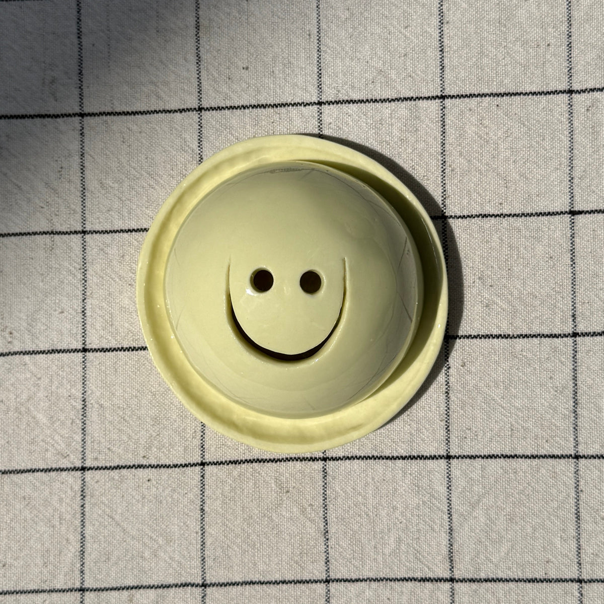 Porte-Encens Smiley Jaune