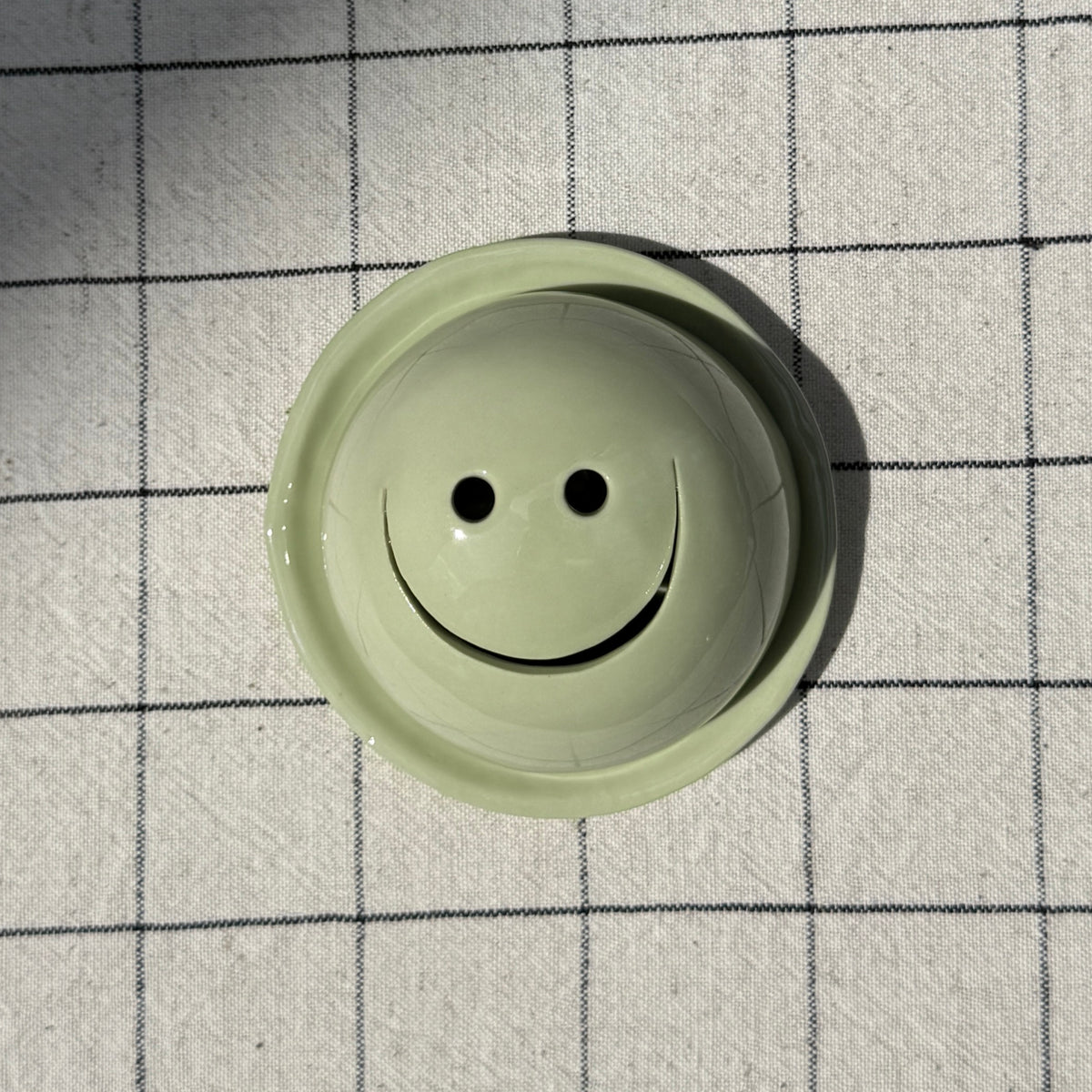 Porte-Encens Smiley Vert