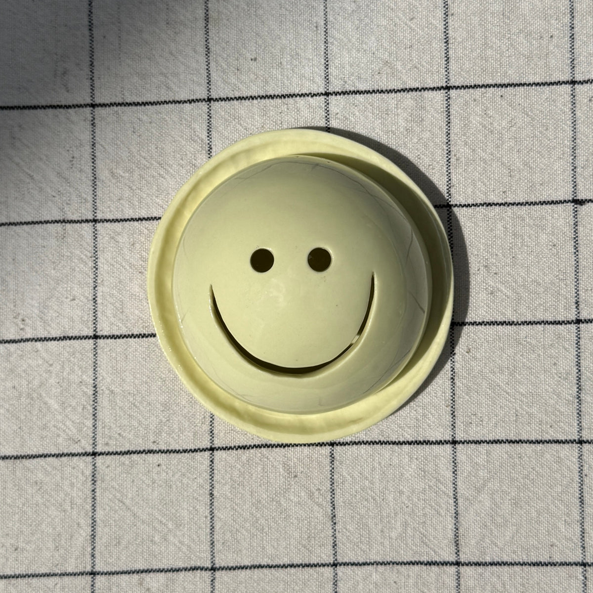 Porte-Encens Smiley Jaune